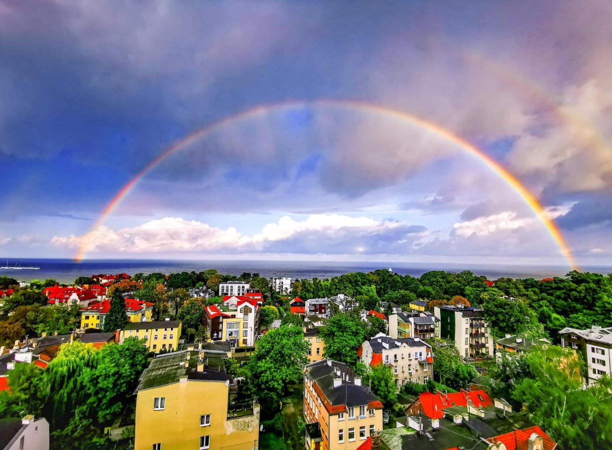 Pokoje Przy Plazy Z Widokiem Na Morze Daire Sopot Dış mekan fotoğraf