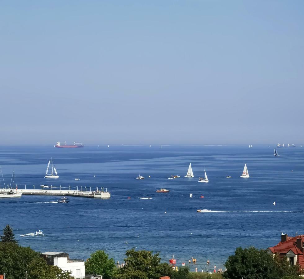 Pokoje Przy Plazy Z Widokiem Na Morze Daire Sopot Dış mekan fotoğraf